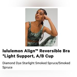 Lululemon Align Reversible Bra
